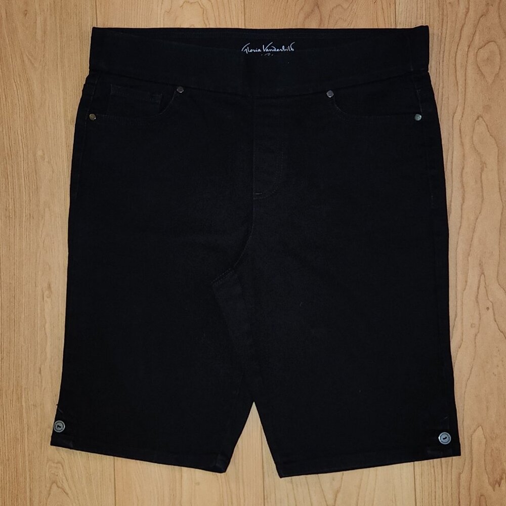 Gloria Vanderbilt Pull-On Bermuda Shorts
